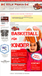 Mobile Screenshot of pesch-basketball.de